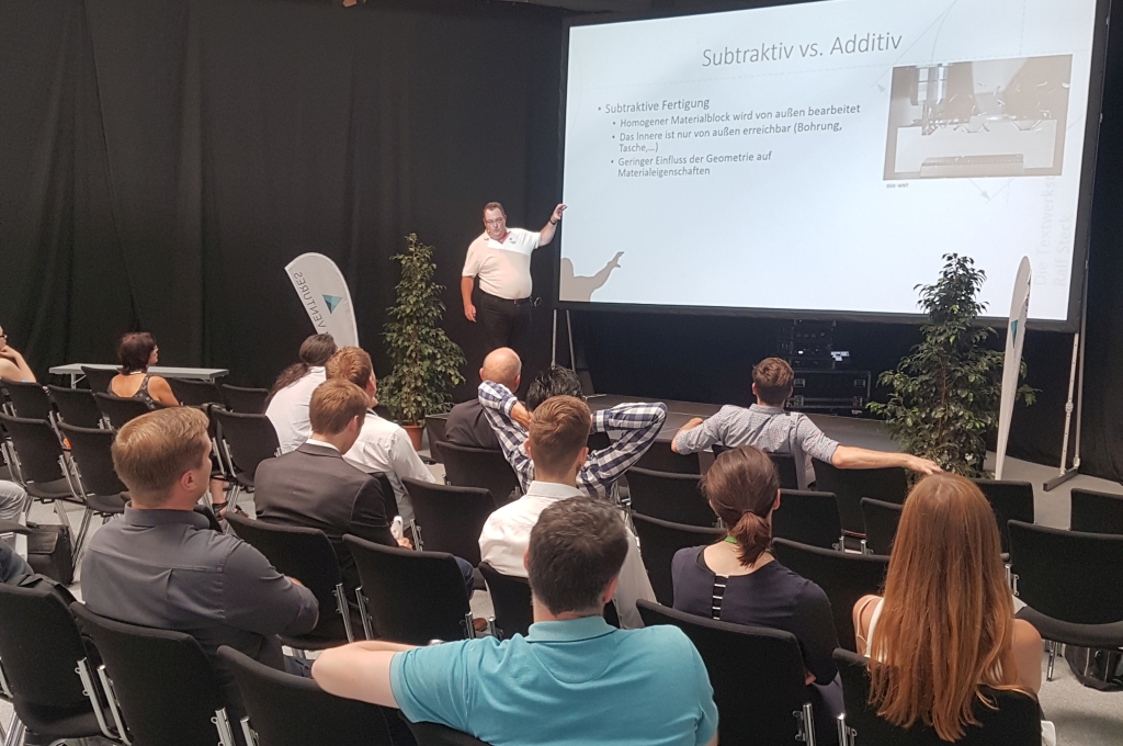 Rapid Tech 2019: Vortrag zu 3D-Druck und CAD.
